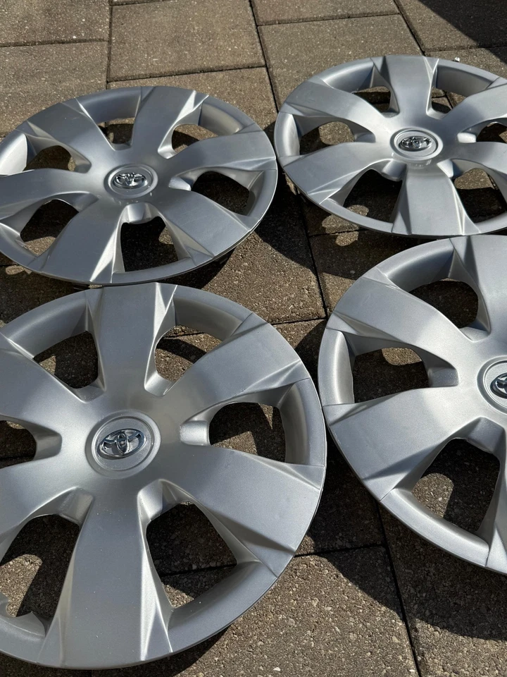 16" Hubcap Wheel Rim Cover Fits 2007 2008 2009 2010 2011 Toyota Camry 2 pieces - Image 3 of 4