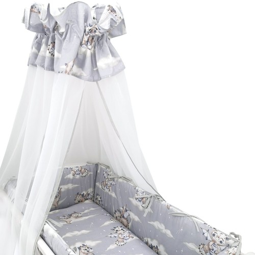 Wiegenset Bettwäsche Set 6-tlg für Babywiege in vielen Designs - Bild 53 von 54