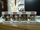 Ghostbuster Mike 546, Will 547, Lucas 548, Dustin 549 Stranger Things Funko Pop