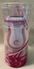 Clio Palm Perfect Pro 3870 Shaver Rechargeable Women Wet or Dry Pink + White NEW