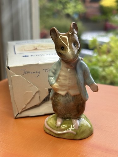 Beatrix Potter Johnny Town - Maus Royal Albert BP6a neuwertig in Box