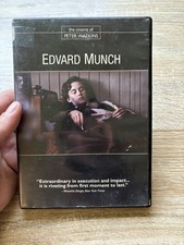 Edvard Munch DVD (1976) Peter Watkins Norwegian Movie Biography Film - Ex Rental