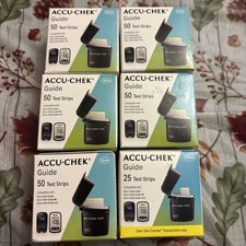 Accu-Chek Guide Blood Glucose Test Strips 175 Count Exp Range Per Photos