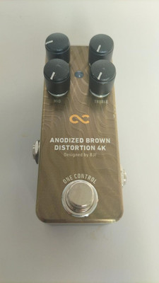 ギター Anodized Brown Distortion 4K One Control ANODIZED BROWN DISTORTION 4K (OC-ABD4Kn) – One Control USA