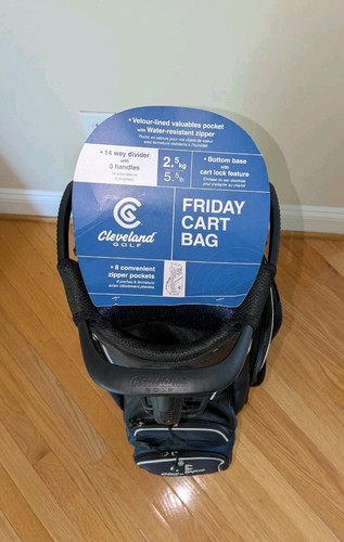 Bolsa de golf Cleveland Friday Cart divisor de 14 vías nueva con etiquetas - Imagen 5 de 7