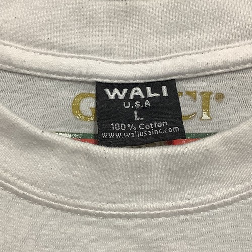GUCCI Disney Mickey Mouse T-Shirt 100% Cotton Wali USA Men's Size L - Picture 5 of 9