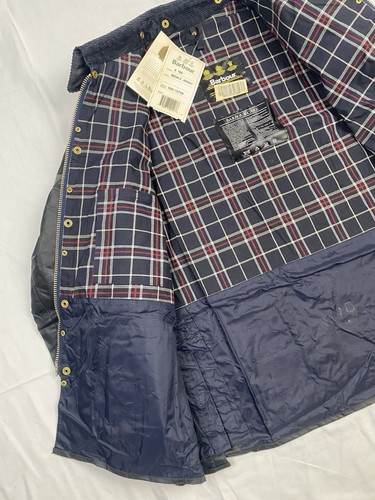 Ungetragene Vintage Barbour A105 Bedale Wachsjacke C50/127cm, Deadstock, 90er - Bild 8 von 16