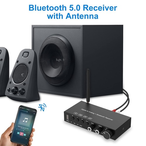 Modern 192KHz DAC with Bluetooth & USB Input for Enhanced Audio Experience - Afbeelding 6 van 11