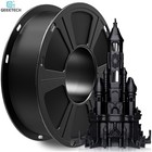 Geeetech PLA filament czarny 1,75 mm 1kg / rolka gładkiego filamentu do drukarki 3D DE
