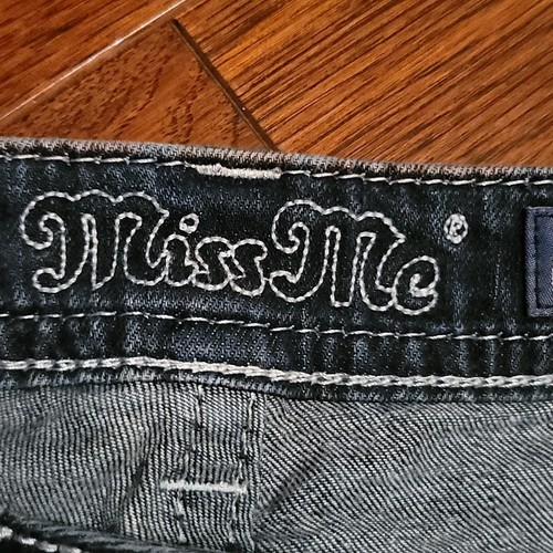 Miss Me Signature Boot Cut Denim Jeans w/ Embellished Pocket 27 Women's - Picture 7 of 18