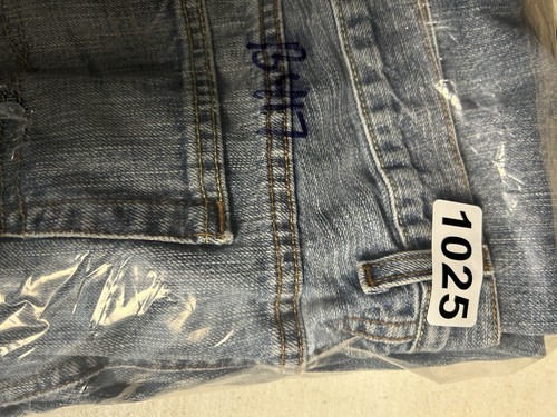 Salopette jeans uomo marca Lucky di Gene Montesano vestibilità ampia taglia 38x32 1025 - Foto 6 di 8