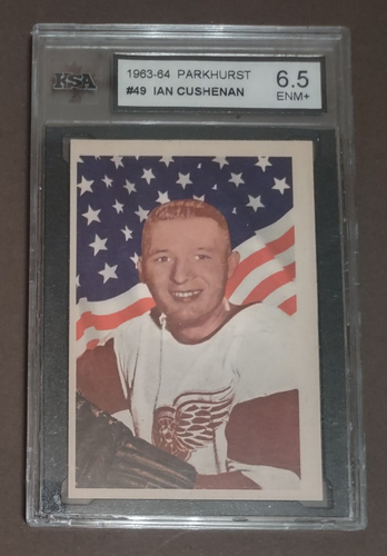 1963-64 Parkhurst Hockey #49 Ian Cushenan KSA 6.5 ENM+