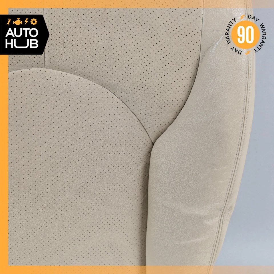 96-02 Cojín asiento inferior izquierdo o derecho mercedes r129 sl320 sl500 beige fabricante de equipos originales Foto 3 de 4