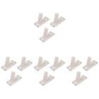  12 PCs Plastikfahne Pole Klammern Wandflagge Stangenhalter Selbstklebende