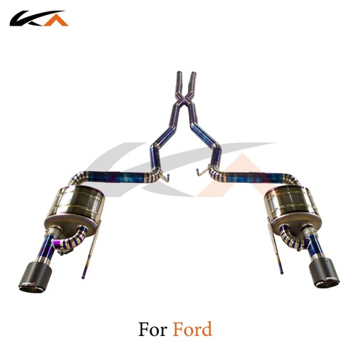 KA Catback Exhaust For Ford 5.0T Titanium Alloy Rear Section - Foto 3 di 6