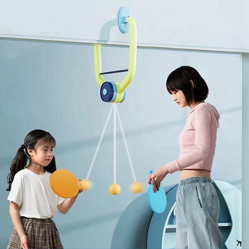 Tür---Spiel über der Tür, Verstellbares Türrahmen-Spiel, Pingpong-Trainer, 8634 - Bild 2 von 6