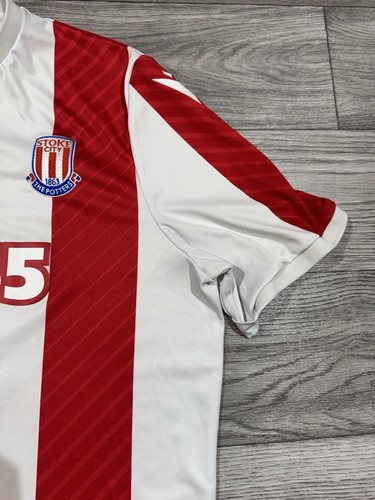 Stoke City #10 CAMPBELL 2021 2022 Home Football Jersey Soccer Shirt 4XL Macron - Picture 5 of 18
