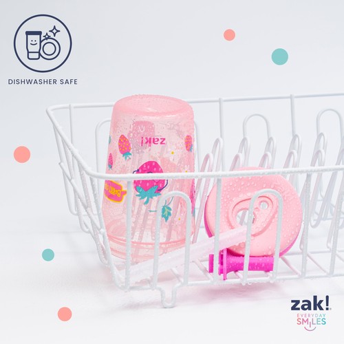 Zak Designs Kelso Kleinkind Tassen für Reisen oder zu Hause 15oz 2er Pack Langlebig Plas... - Bild 6 von 9