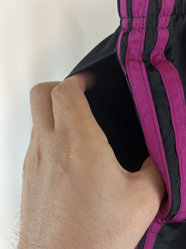 Adidas Hose Large Jogginghose Track Performance 3 Streifen Magenta - Bild 12 von 13
