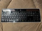 Logitech K750 Wireless Solar Keyboard. NO Receiver! Black  New battery.