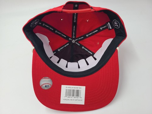 Philadelphia Phillies 47 Brand Captain Horizon Line Rope Snapback Hat Cap MLB - Picture 9 of 12