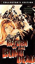 Return of the Blind Dead (VHS, 1997, Collectors Edition)