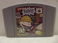 NINTENDO 64 RUGRATS SCAVENGER HUNT GAME CARTRIDGE ONLY