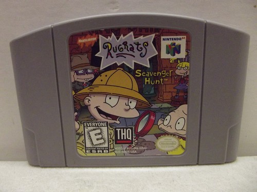 SOLO CARTUCHO JUEGO NINTENDO 64 RUGRATS SCAVENGER HUNT - Imagen 1 de 2