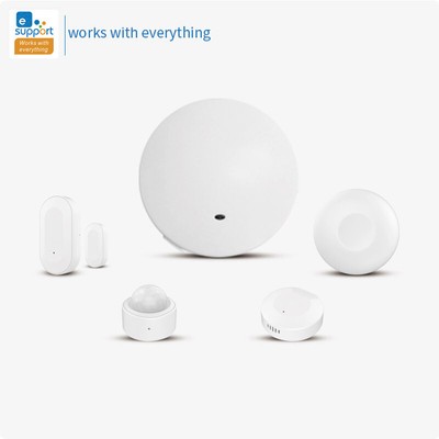 EWelink Zigbee Smart Gateway Hub PIR Door Sensor Home Scene Security Alarm Kit
