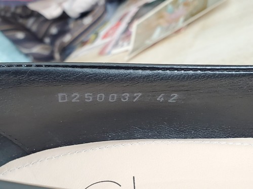 440 $ AGL Isolde spitz zulaufende hochhackige Pumps Größe 12 in Nero Schwarz Lackleder - Bild 10 von 10