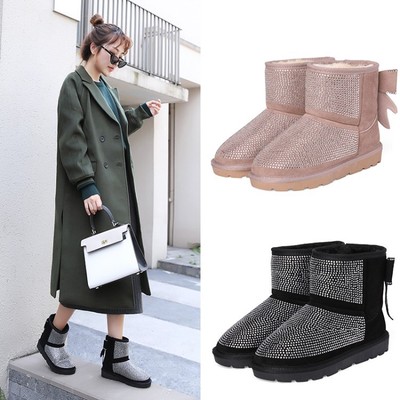 trendy womens snow boots