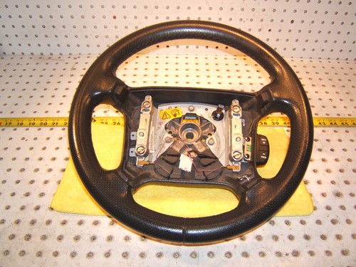 Land Rover 95-98 Discovery S1 Font Dark Gray Steering Genuine OEM 1 Wheel Only - Foto 2 di 23