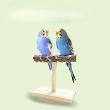 Bird Stand Perch Toy Parrot Perch Stand for Lovebirds Small Medium Parrots