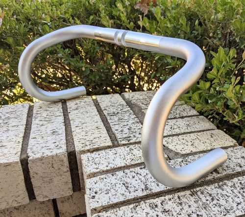 MURPHY by HL 6061 T6 ALLOY DROP ROAD HANDLEBARS 25.4MM NOS - SHIPS FREE USA - Picture 2 of 7