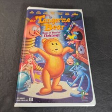 The Tangerine Bear VHS, 2000, Clam Shell Family Christmas Story 