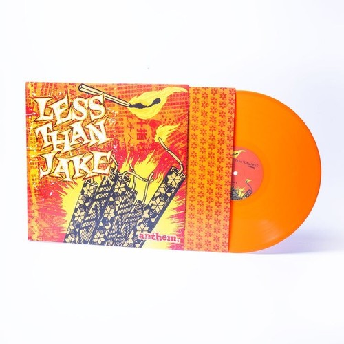 Less Than Jake – Anthem Vinyl Fire Orange Color Third Pressing Brand New Sealed - Picture 5 of 8