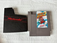 Super Mario Bros. 2 (Nintendo NES, 1988) with sleeve