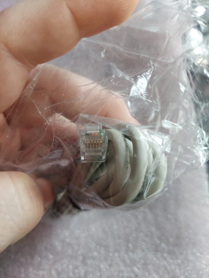 5 LOT NEW FCI 940-0144A APC SMART-UPS Console Configuration Cable Serial RJ-12 - Image 3 of 3