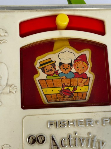 Vinatge Retro Fisher-Price Toys Lot: Activity Center & Jack in Box | K17 G159 - Picture 17 of 21