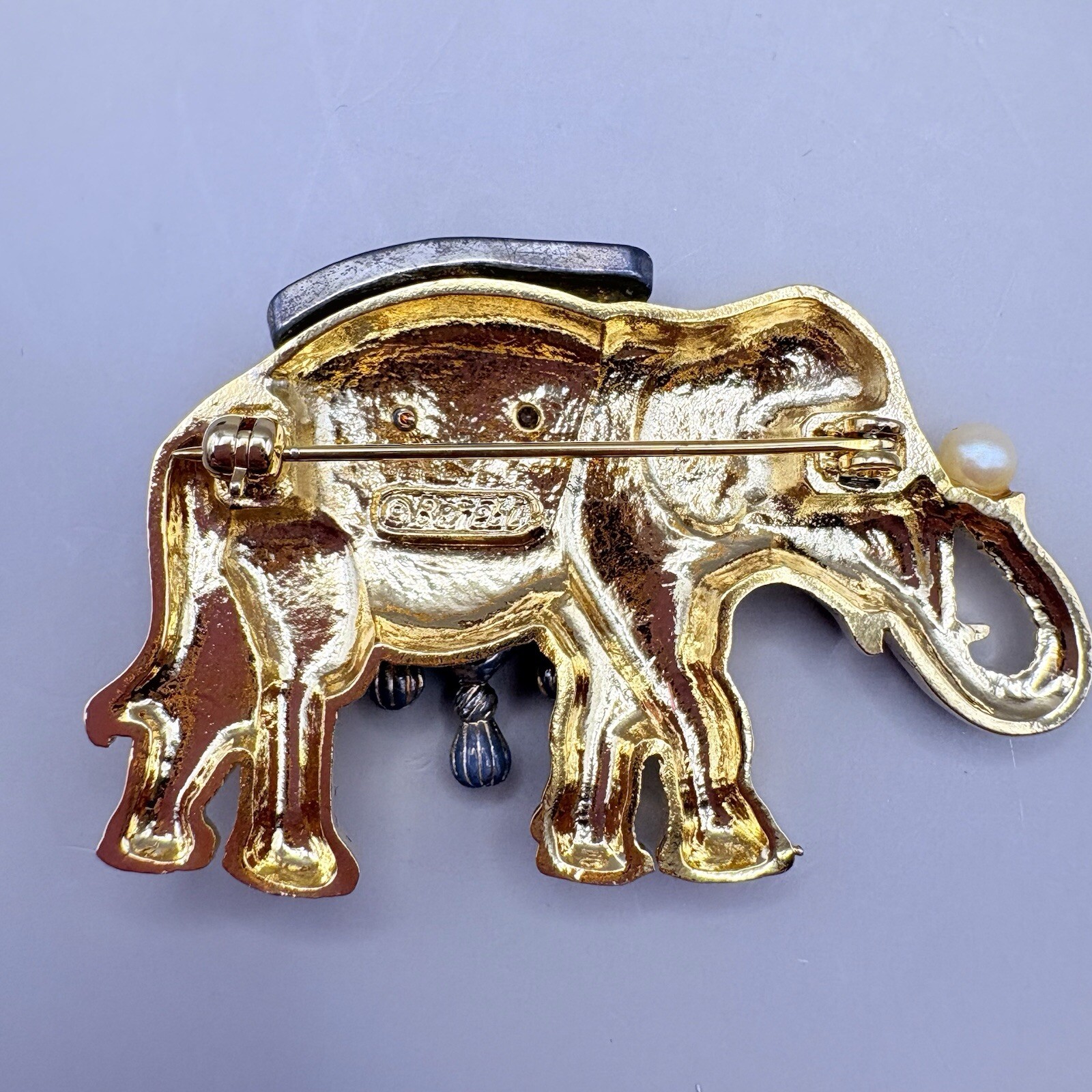 Vintage Edgar Berebi Elephant The Charm Of India 1868 Limited Edition  Brooch