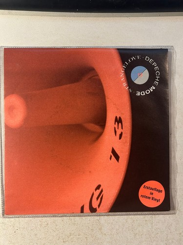 DEPECHE MODE * Strangelove * 1987 GERMANY LIMITED RED VINYL 7" 45 * - Bild 3 von 3