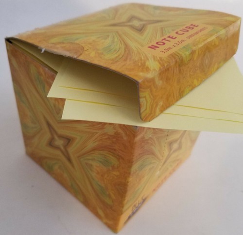 Designer Paper Note Cubes 3.5'' X 3.5'' 600+ Sheets/Box, Select: Design on Box - Picture 13 of 13