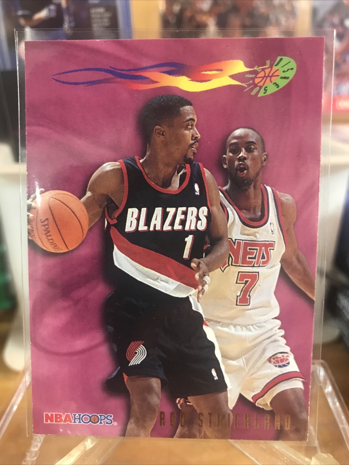 Rod Strickland Portland Trail Blazers 1995-96 E-XL #69