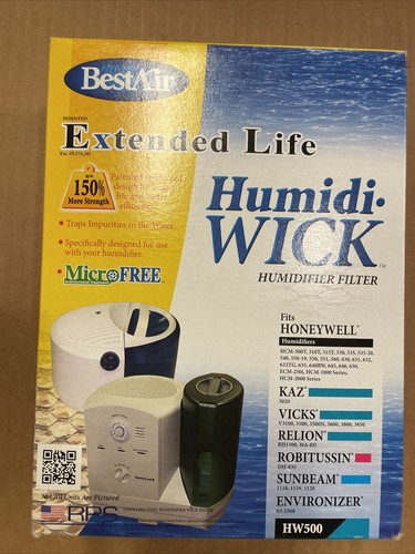 1 BestAir Humidifier Filter HW500 Replacement Wick Filter Honeywell Sunbeam - Picture 1 of 4