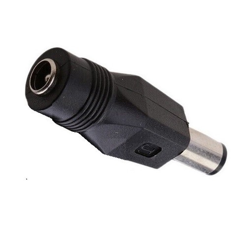 Adattatore x5 DC Power 5,5x2,1mm femmina jack a 7,4x5,0mm spina maschio per notebook HP - Foto 6 di 7