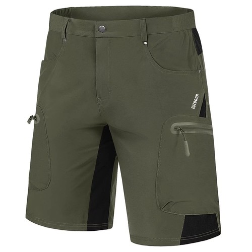 Men's Hiking Cargo Shorts Summer Quick Dry Shorts Gym Workout Lightweight pants - Picture 21 of 116