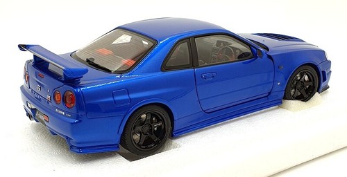 Autoart 1/18 Scale 77462 - Nissan Skyline Nismo R34 GT-R Z-Tune - Bayside Blue - Picture 2 of 7