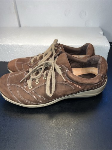 Earth Shoes Integrate Oxfords Women's 9B Leather Lace Up Bridle Brown Comfort - Picture 4 of 10