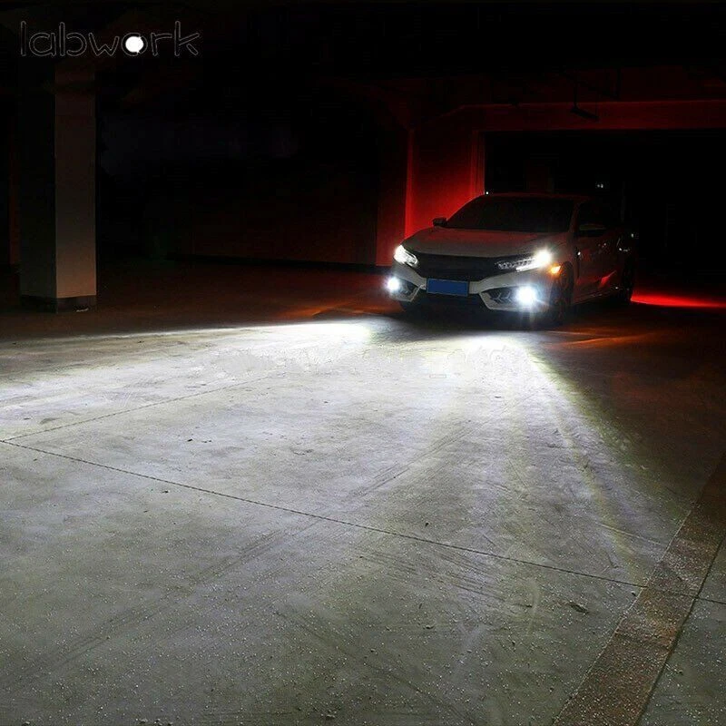 2x 880 899 100W 6000K White LED Projector Fog Lights Bulbs High Power - Imagem 3 de 4