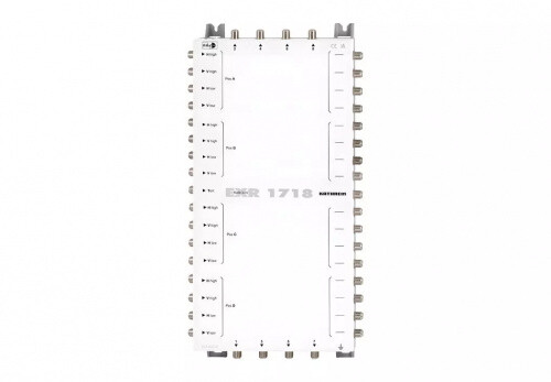 Kathrein Exr 1718 : Kaskade/erweiterung : 8 Teilnehmer : 4 Satellit